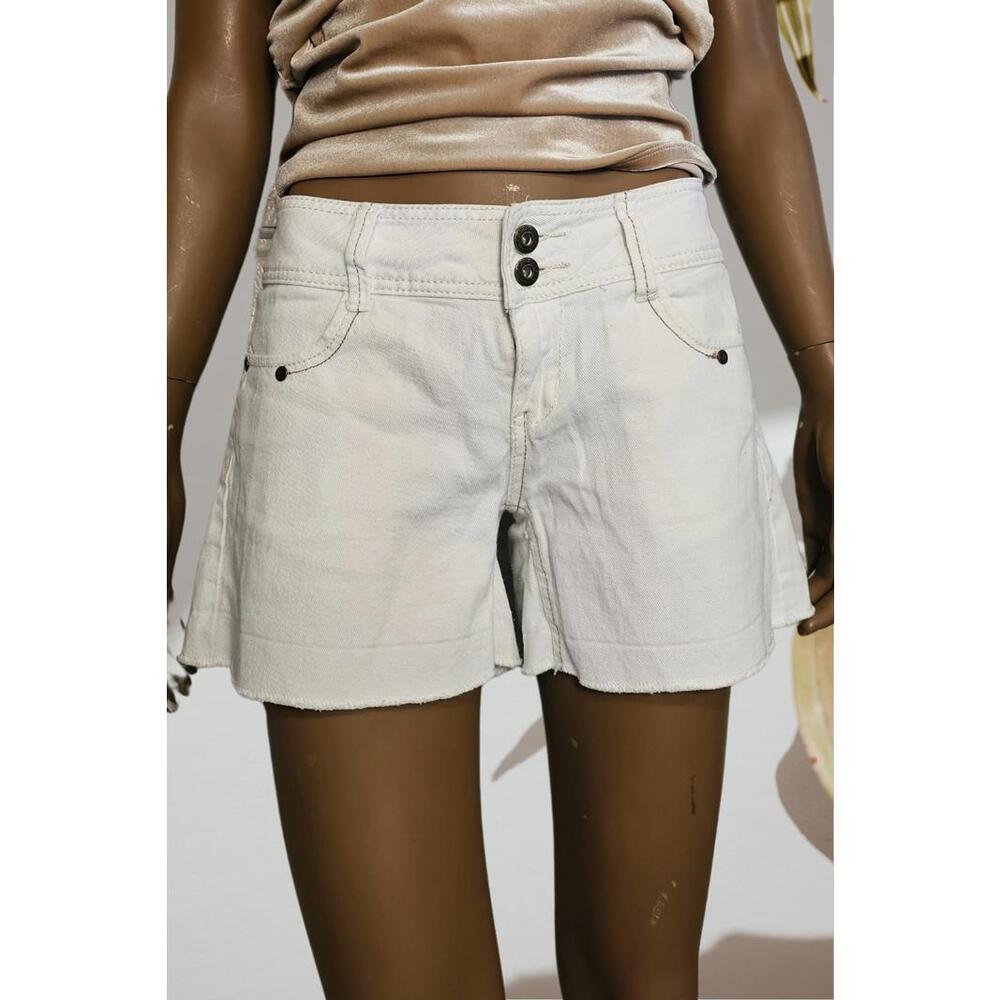 Blue asphalt white denim shorts size 9 but will fit an 8 too